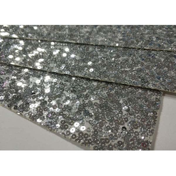 Modern Designs Shiny Chunky Glitter Paper 0.55mm Thickness For Home Decoration
