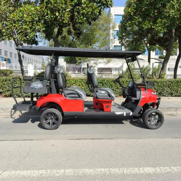 Modern Chassis 6 Seat Street Legal Trailer Vintage Golf Cart Retrofit