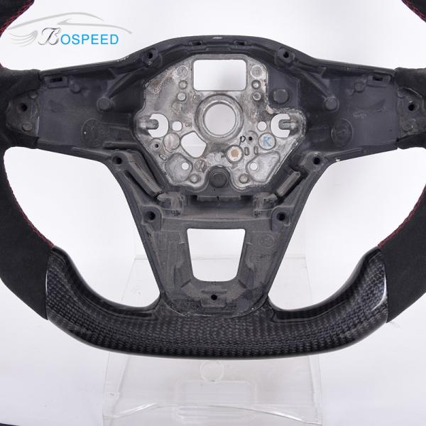 2022 New Racing Golf Mk6 Steering Wheel Carbon Fiber Alcantara VW