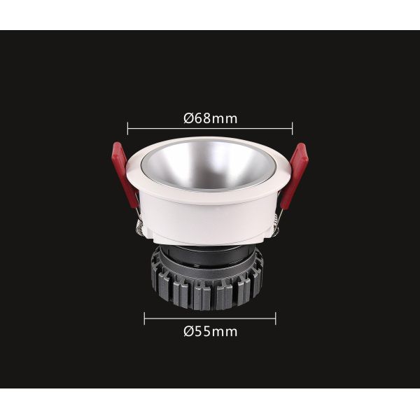 Dimming Rust Prevented LED Interior Spotlights No Ultraviolet / Infrared Radiation