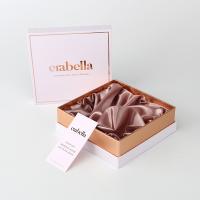 peluca de las cajas de regalo de la cartulina del paquete plano de los 20cm que empaqueta imprimiendo el logotipo