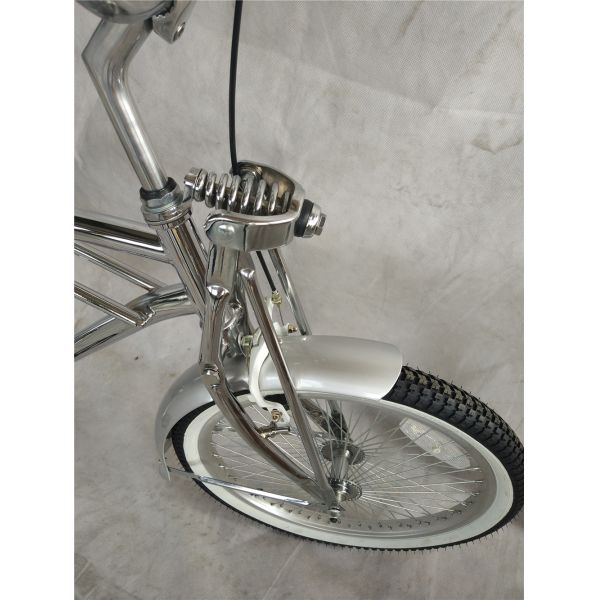 CP 20 inch Springer Fork Bicycle Lowrider Chopper Bike Adult Beach Cruiser Lowrider Bicycle 12kg