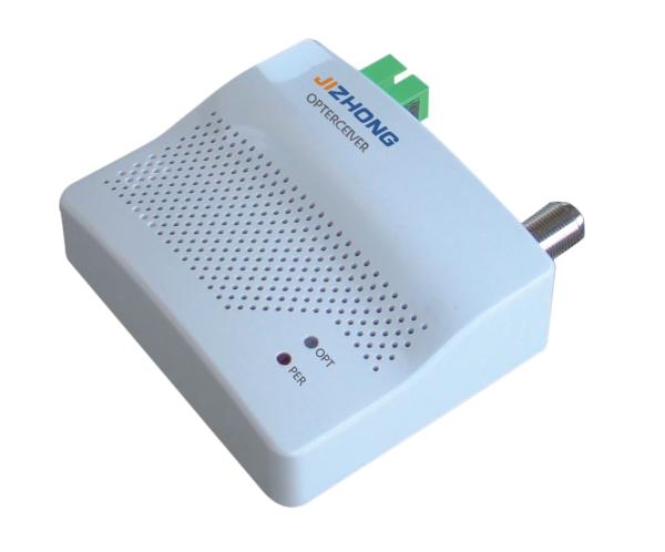 WDM Recevier ótico 47~1000MHz do equipamento da fibra ótica do único modo mini
