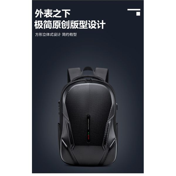 NEW BUSINESS BACKPACK DAILY COMMUTER BACKPACK MEN'S LARGE CAPACITY SHOCK-ABSORBING WATERPROOF SCHOOLBAG LAPTOP BAG