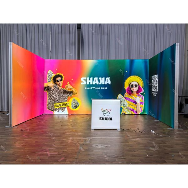 SEG Fabric Lightboxes 10x10ft 10x20ft 20x20ft Light Box Booth