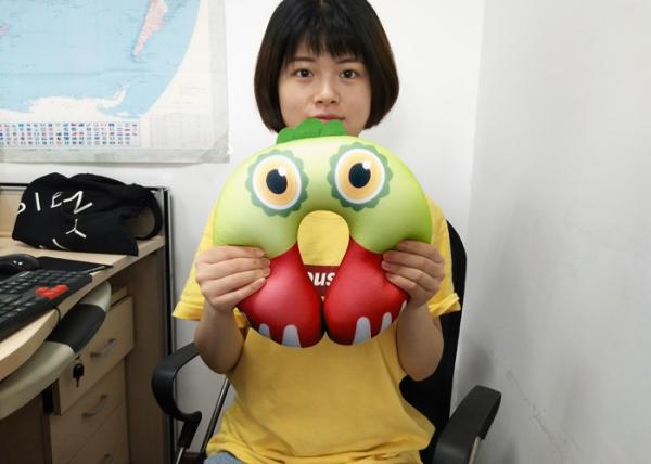 Cute Cartoon Super Soft Travel Neck Pillow U Shape Memory Foam For Kids Sleep Rest