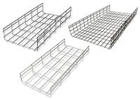 Galvanized Steel 300mm 500mm 700mm Wire Mesh Cable Tray