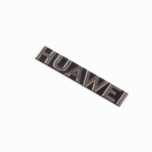 Customized Huawei Logo Stainless Steel Nameplate for Electronic Products Packaging