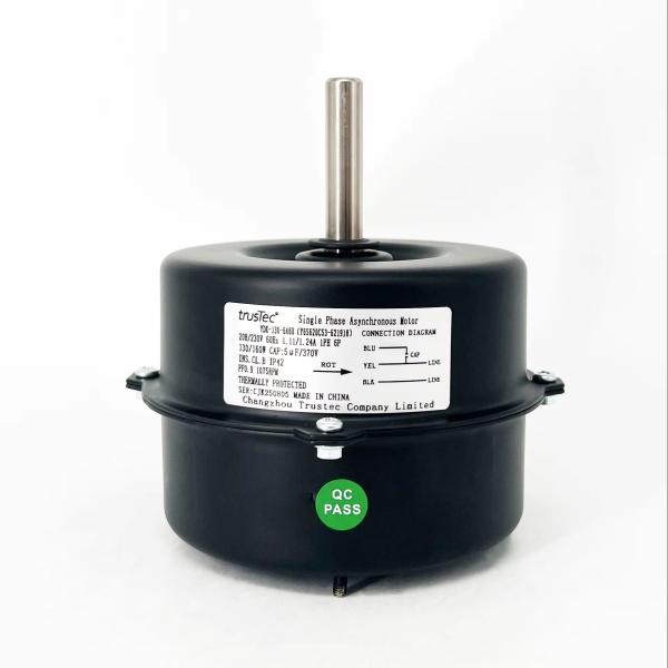 AC Outdoor Fan Motor for Air Conditioner with 95mm Frame 24 Months Warranty and 1/2 Shaft Diameter