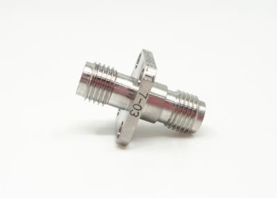 Stainless Steel 2.92mm K Female Four Hole Flange Panel (MMW)Millimeter Wave Adapter