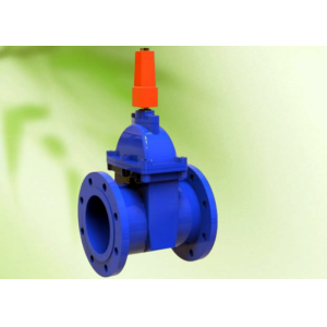 Ductile Iron Non-Rising Stem Resilient Seated Gate Valve With Actuator Interface for -10-200℃ Media and 18 Months Warranty