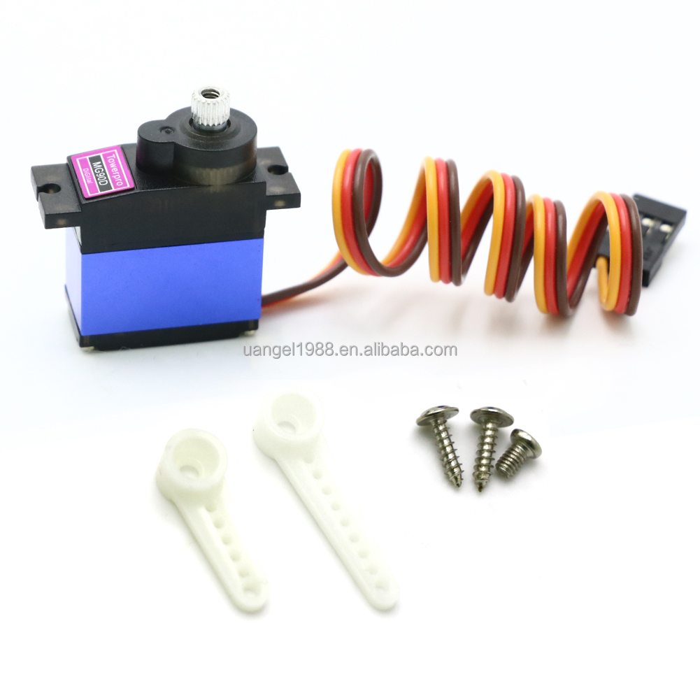 MG90D Digital 9G Servo Motor Metal Gear High Torque Bearing Upgraded S For RC Model Drone Airplane Helicopter Car Boat