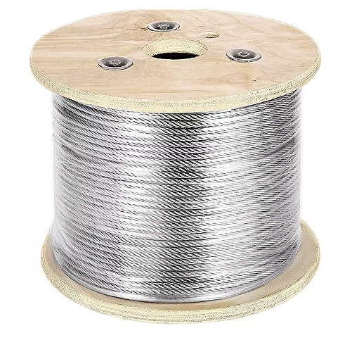 Insulated Mechanical Wire Gripper Cable Hanging Steel Wire Rope For Led Light