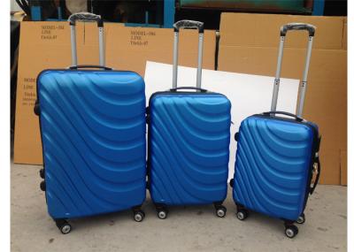 3 Pcs Luggage Travel Set Bag ABS Trolley Suitcase With 4 Double 360 Degree Rotating Wheels