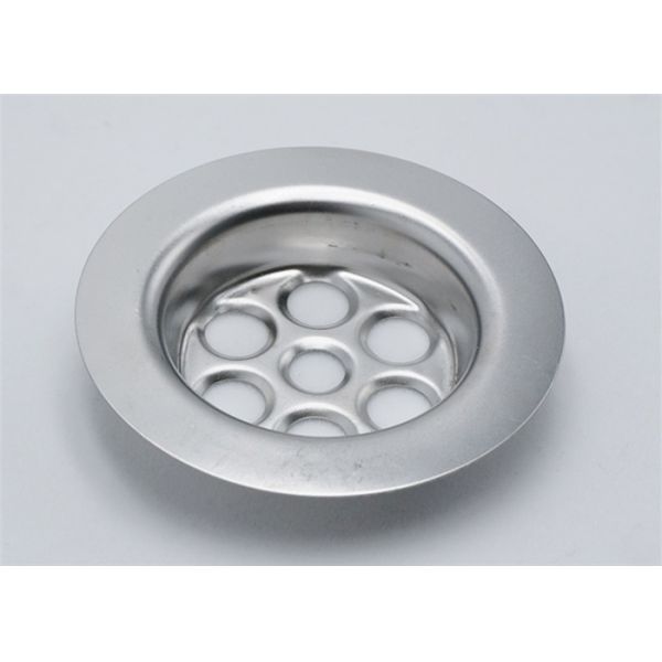 Стрейнер раковины металла высокой отметки серебряный, штепсельная вилка отхода стрейнера кухонной раковины