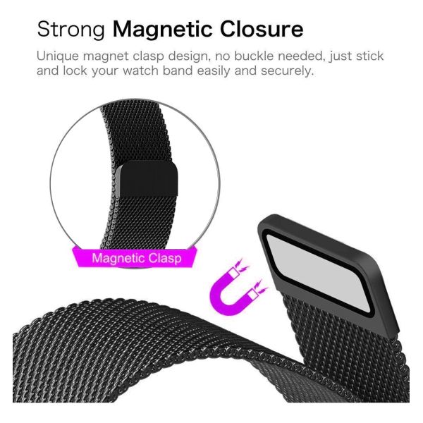 Умная электронная нержавеющая сталь диапазона монитора тарифа сердца дозора BLE 40mm 44mm