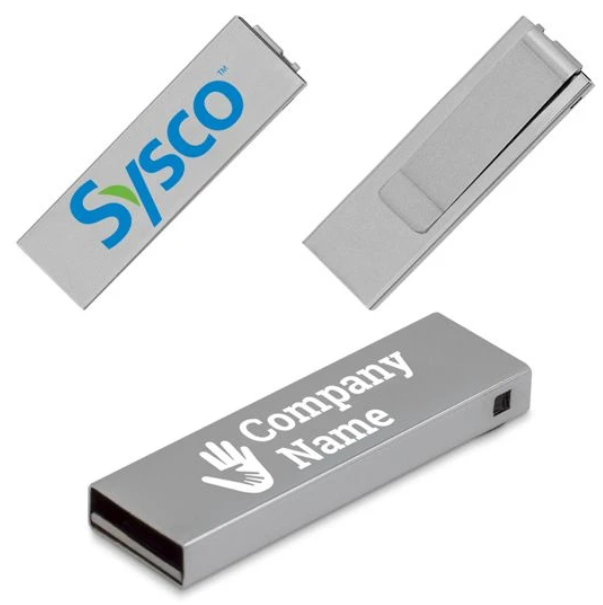 2.0/3.0 USB флэш-накопитель 8 ГБ 16 ГБ 32 ГБ 64 ГБ 128 ГБ Мини-Пендрайв Металлический Клип Мемориальный Стик