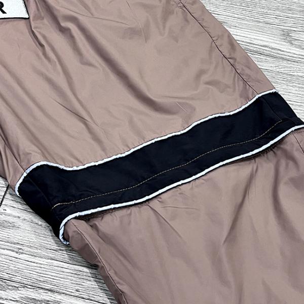 Customized Printing Label Nylon Fabric Windbreaker Jacket Leggings Sweat Pants Tracksuit Joggers Sweatsuit OEM Clothing