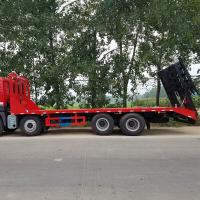 CIMC Acier à faible alliage de haute résistance Q345 2 essieux 35T conteneur à plat transport semi-remorque
