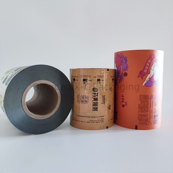 OEM Compound Laminated Packaging Film Roll With Tear Strength For Food