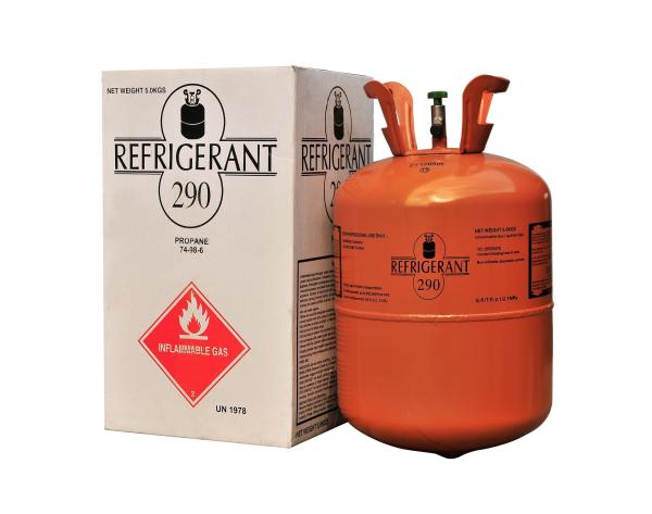 5.0kg R290 Refrigerant Odorless CAS No. 811-97-2 Refrigerant R290