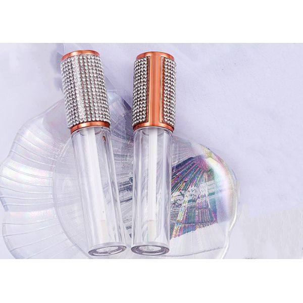 5ml  Diamond Glitter Empty Lip Gloss Bottle Makeup Lipgloss Tube