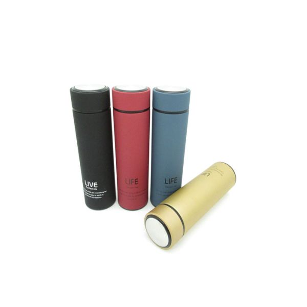 Small Capacity 500ML Thermos Bottle Red Green Various Colors With Switch Lid