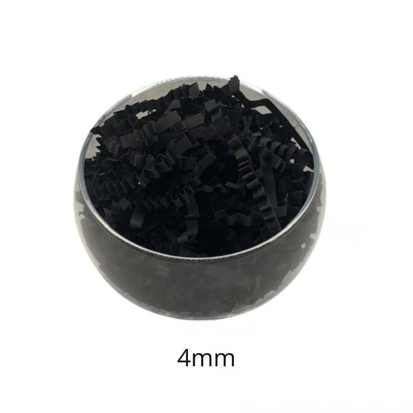 Big Pack Parcel 3mm Iridescent Black Shredded Paper For Box Filling
