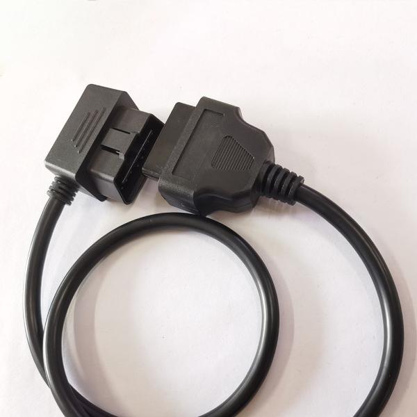 16 Pin J1962 OBD 2 Extension Cable , Multipurpose OBD Extension Lead