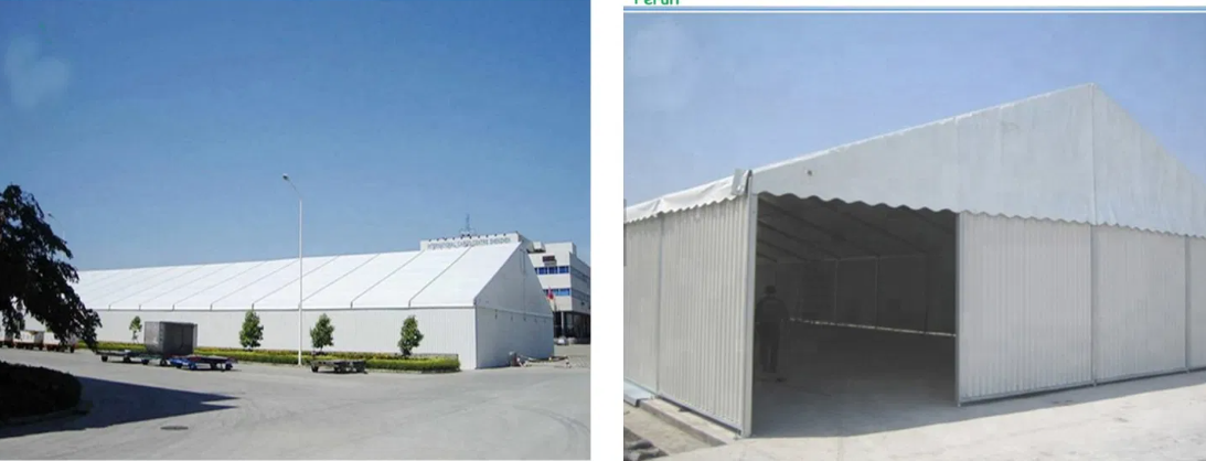 Waterproof, Fire-retardant, Sunlight Proof Warehouse Aluminum Storage Outdoor Warehouse Tent