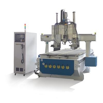 Máquina 1325 do router do cnc do woodworking da cabeça de Mulit para as mobílias de madeira