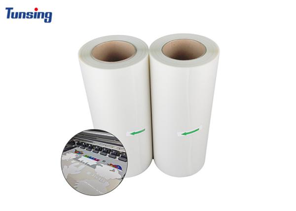 Double Side Matte Peel Immediately DTF PET Film Roll 60cm Hot Peel Heat Transfer DTF Film for Heat Transfer Printing