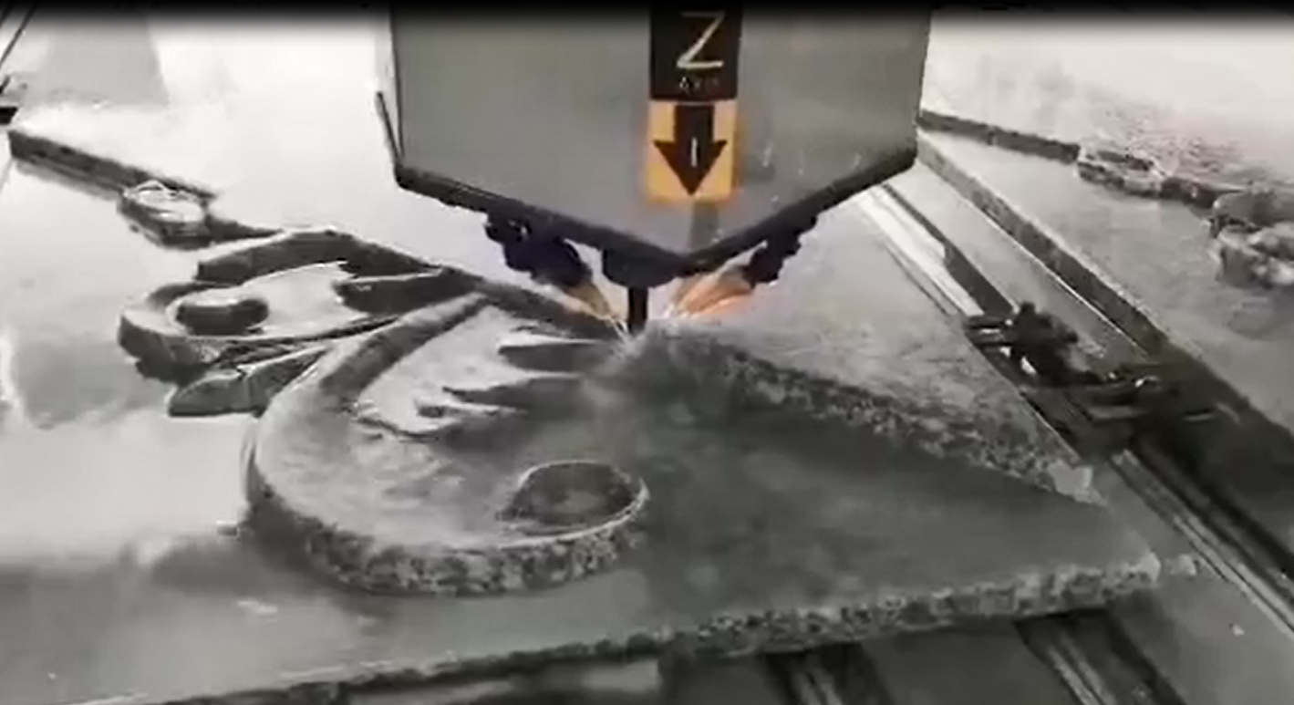 Точная электрическая CNC каменная резьба для изысканного мастерства