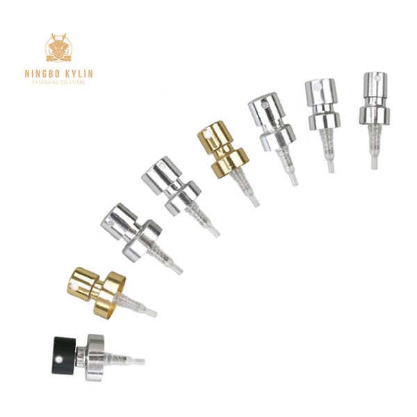 12/20mm Perfume Pump Sprayer K406-1 Leakproof Aluminum Plastic Material