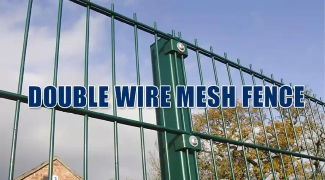 Versatile Double Wire Fence Panel Customizable Mesh for All Security Levels