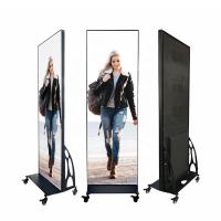 Affichage extérieur mobile de support de plancher d'écran d'affiche de LED avec le contrôle Wifi/4G