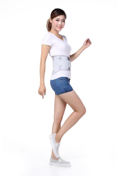 Réduisez la ceinture de soutien de dos de taille de douleur librement réglable avec le logo adapté aux besoins du client
