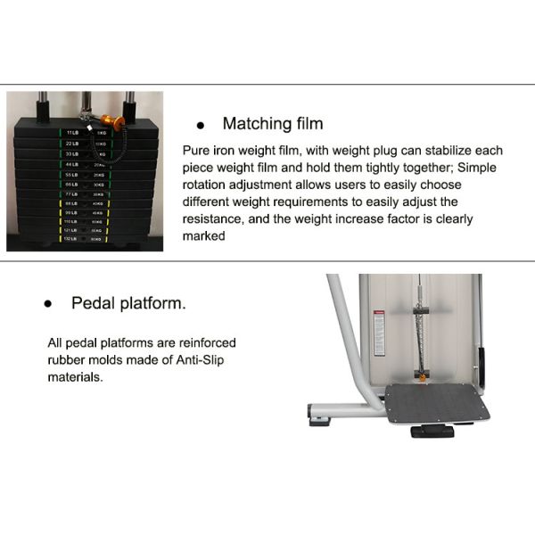 Matrix Bodybuilding Gym Equipment / Hip Machine Color Custom Available