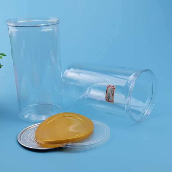 PET Full Clear Cereals Ginseng 950ml Plastic Food Jars