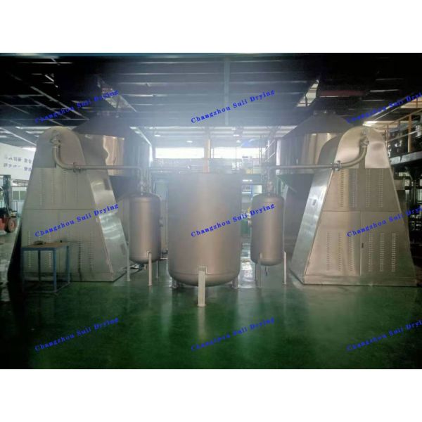 Electric Heating SZG Double Cone Rotary Vacuum Dryer Lithium Iron Phosphate