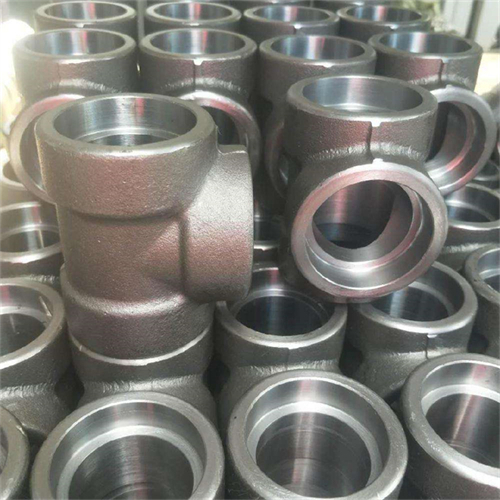 Asme 16.11 3000lbs A105 Carbon Steel Forged Pipe Fittings Socket Weld Tees