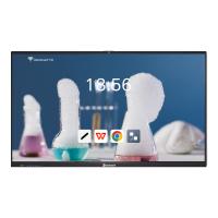 Écrire en douceur Écran sans fil Partager 4k 120hz Android 14 tableau blanc interactif