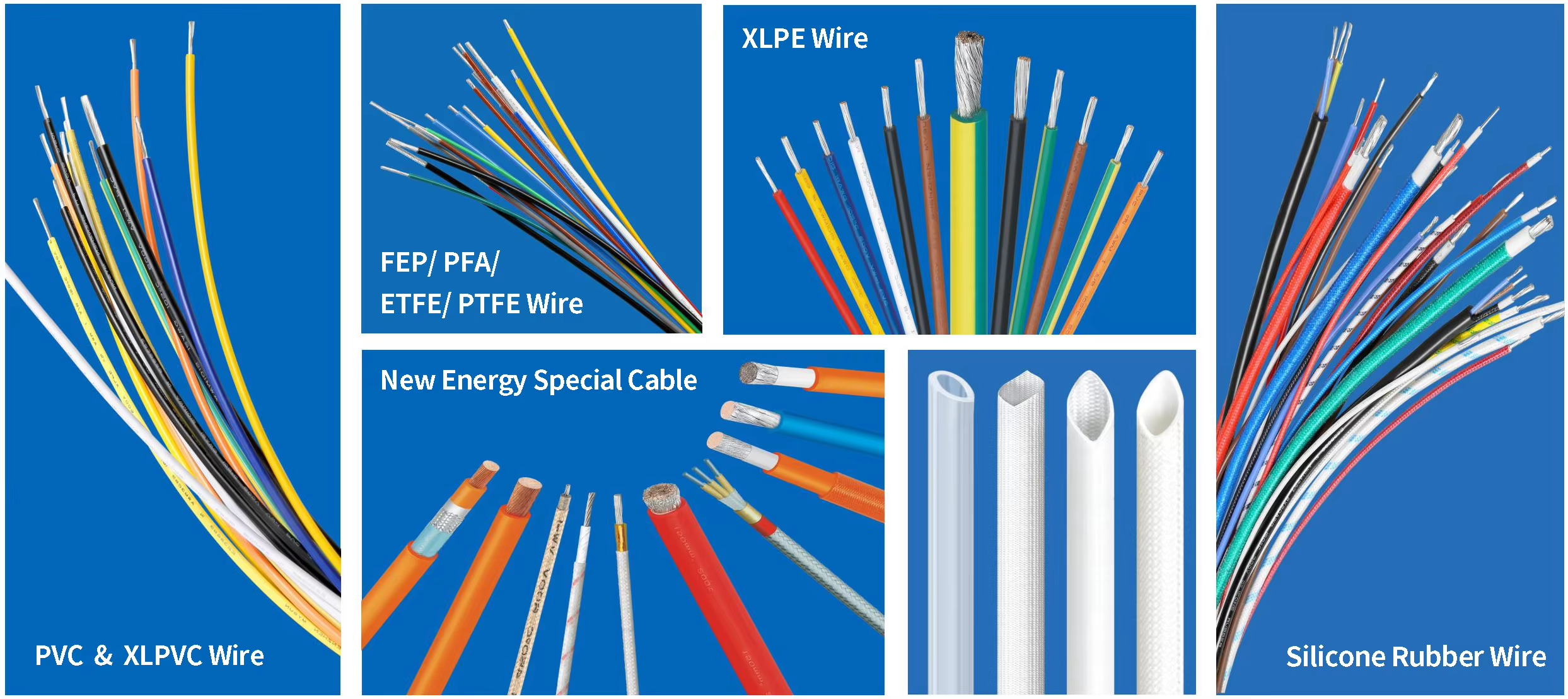 UL3916 XLPE Cable 3000V 150C Tinned Copper High Voltage Wire for EV & High Voltage Systems