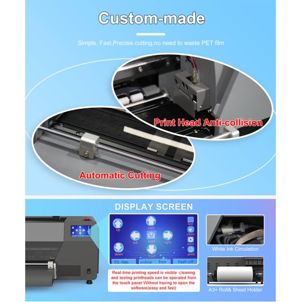 2026 KECAI Factory Direct Touchscreen A3 DTF Bundle Single XP600 Printer with Custom Branding & Bulk Order Discounts