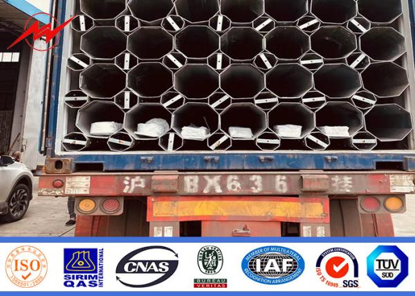 Customized Utility Power Poles 8m 9m 10m 11m 12m