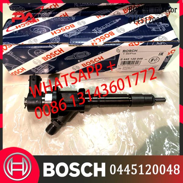 Conjunto comum ME226718 ME223749 do injetor do trilho do injetor de combustível 0445120048 diesel para Mitsubishi 4M50