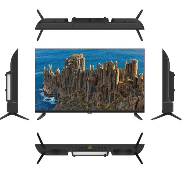 Slim Stands Frameless 45 Inch Android TV 1920*1080 FHD 2K Stable Operation
