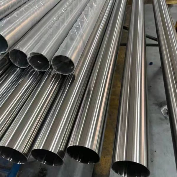Strong Stainless Steel Welded Tube , JIS G3459 Standard Large Stainless Steel Tube