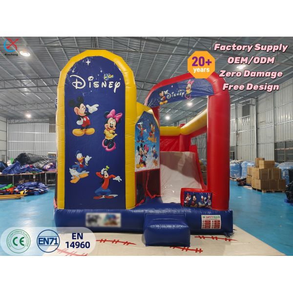 Manufacturer Disney Mickey Mouse & Friends Inflatable Bounce House with Slide
