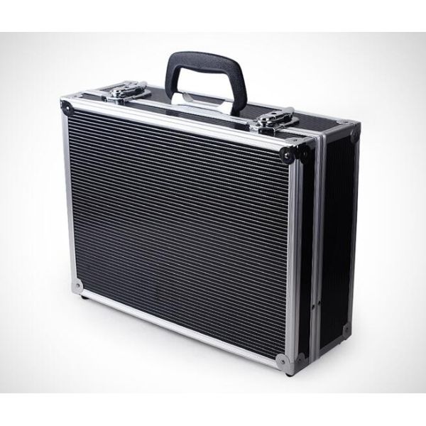 Aluminum New Framed Locking Gun Pistol Handgun Lock Box Hard Storage Carry Case